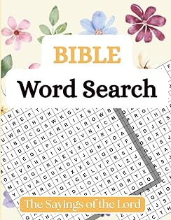 Bible Word Search: 100 Faith-Based Puzzles with Inspiring Verses cover